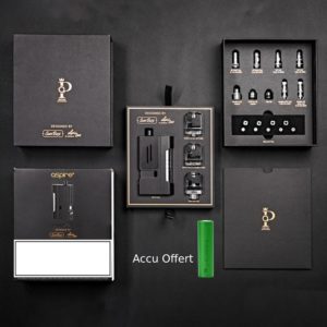 Aspire Boxx Deluxe Kit + accu offert