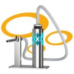 Fumytech Hookah Dock - Brush Metal