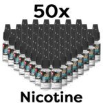 Packung mit 50 Nikotin-Boostern