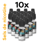 Packung mit 10 Boostern Nikotinsalz