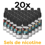 Packung mit 20 Boostern Nikotinsalze