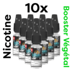 Packung mit 10 Boostern Nicotin Vegetol