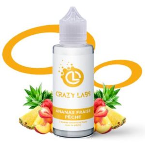 Crazy Labs Ananas Fraise Peche