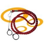 Lanière Weave Avec 2 Anneaux Silicone Red